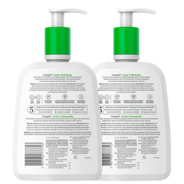 Kit Cetaphil Loção Hidratante Corporal e Facial (2 Unidades) - Imagem 2